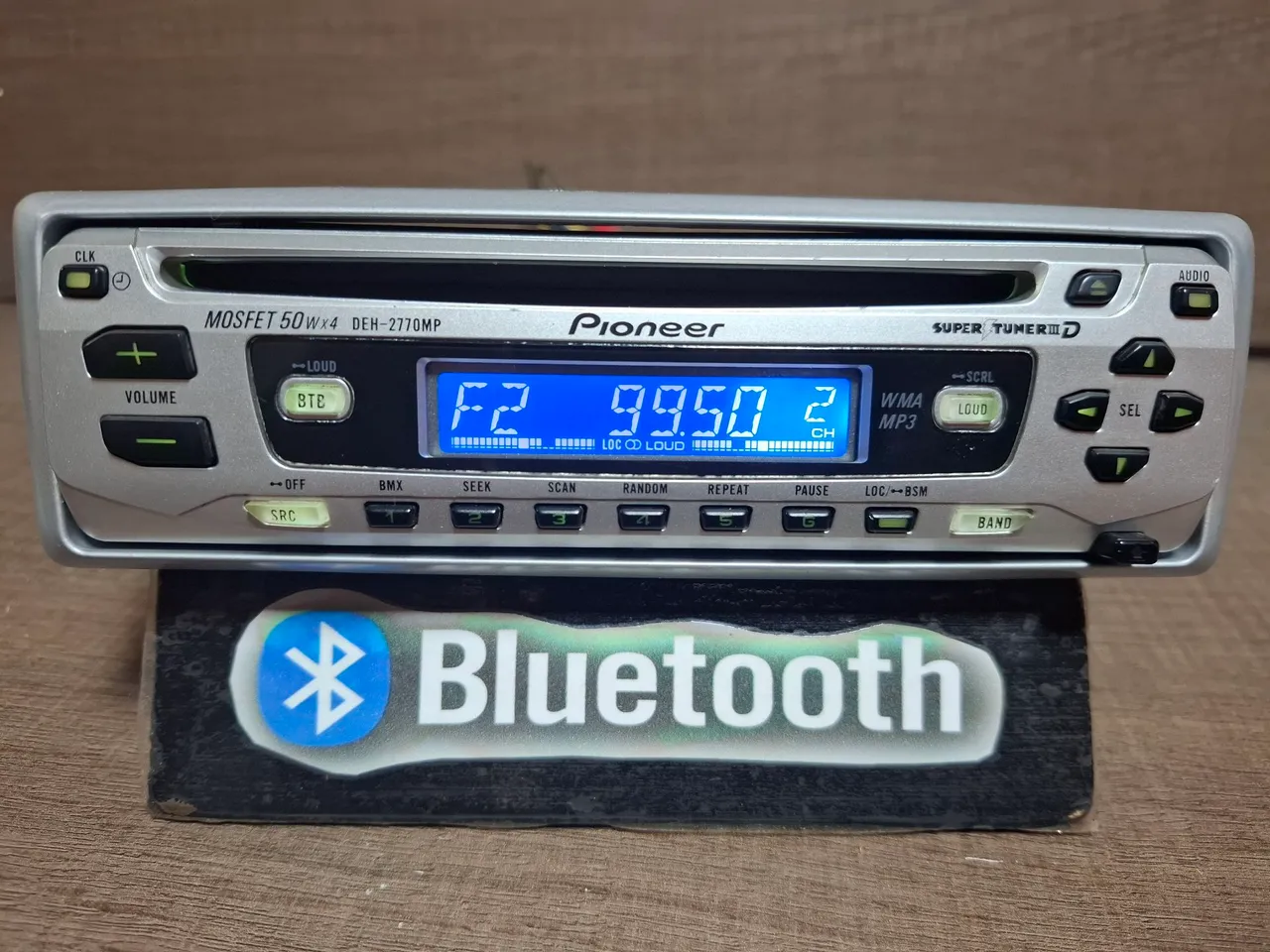 Pioneer DEH-2770MP com Bluetooth 5.0
