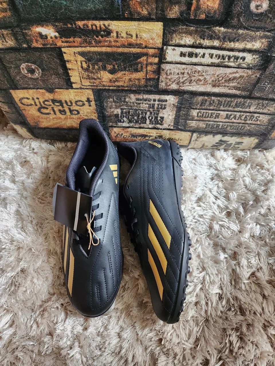 TAMANHO 40/41/42/43/44 CHUTEIRA SOCIETY ADIDAS ORIGINAL TRAVA BAIXA - Foto 2