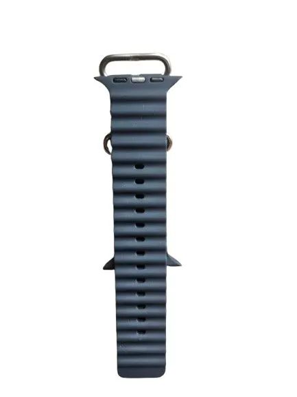 PULSEIRA DE SILICONE  NYLON PARA APPLE WATCH 38 40 41mm W99 W10 - Foto 4