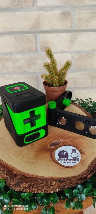 Nível Laser Hilda 2 Linhas Compacto com Suporte Magnético  - Foto 5