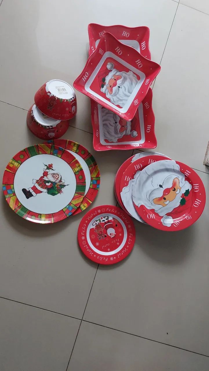 Kit cozinha natalino