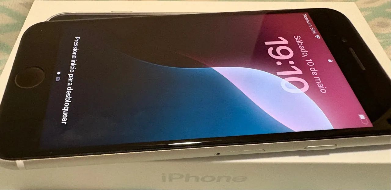 iPhone SE 2 geração 64Gb branco na caixa - Foto 4