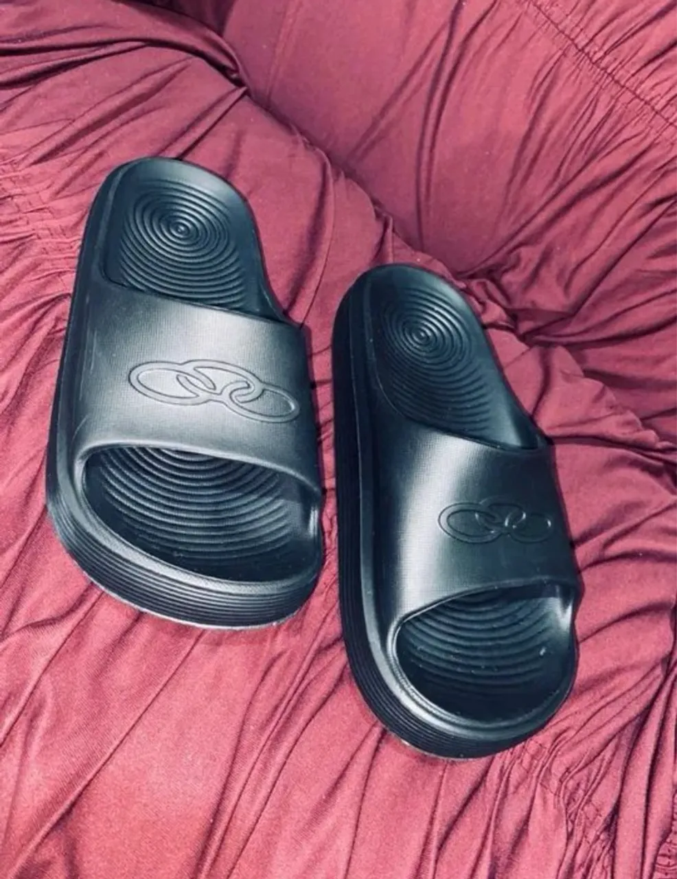 Chinelo Olympikus Slide Preto