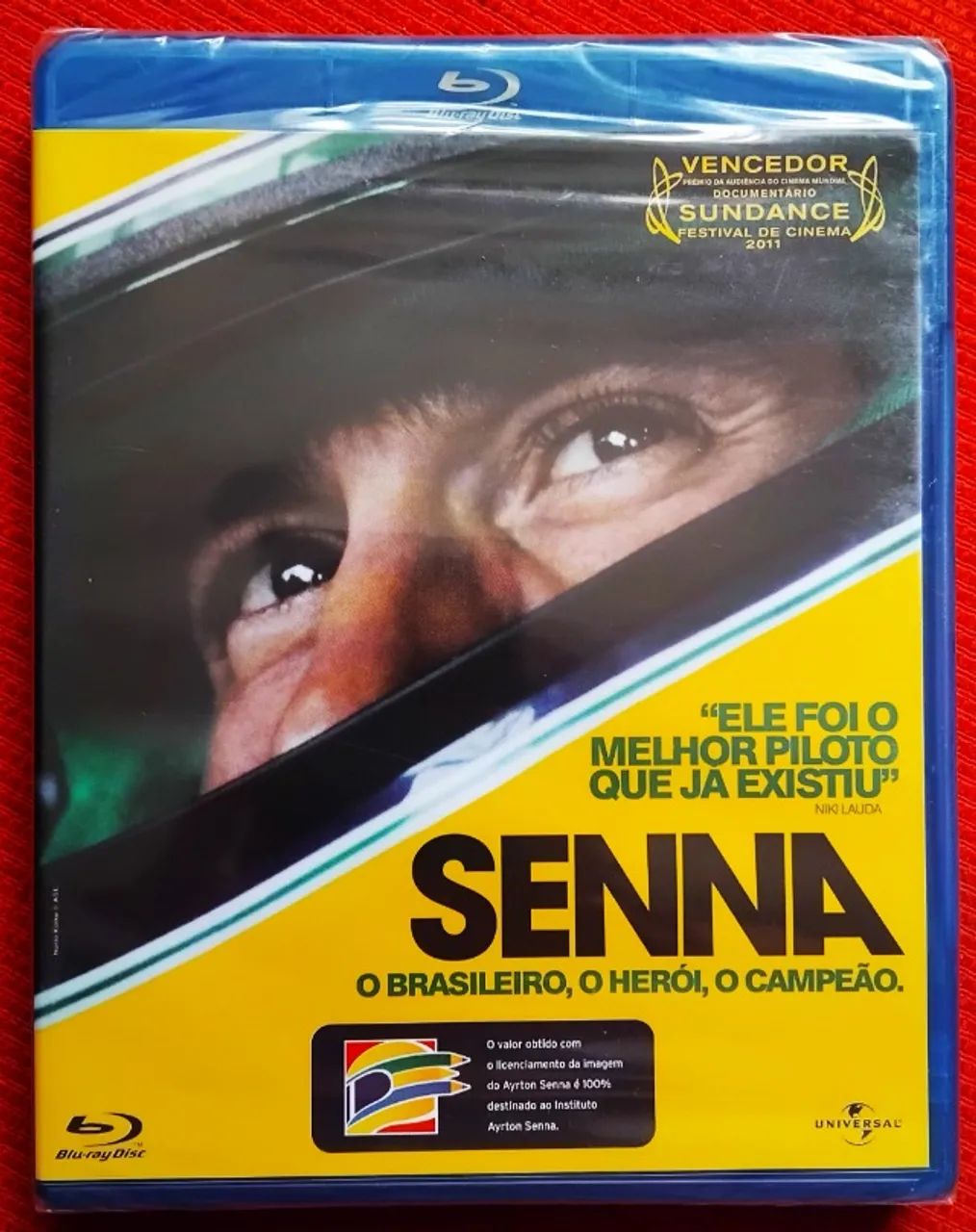 Bluray Senna o Brasileiro o Heroi o Campeão (lacrado) Original