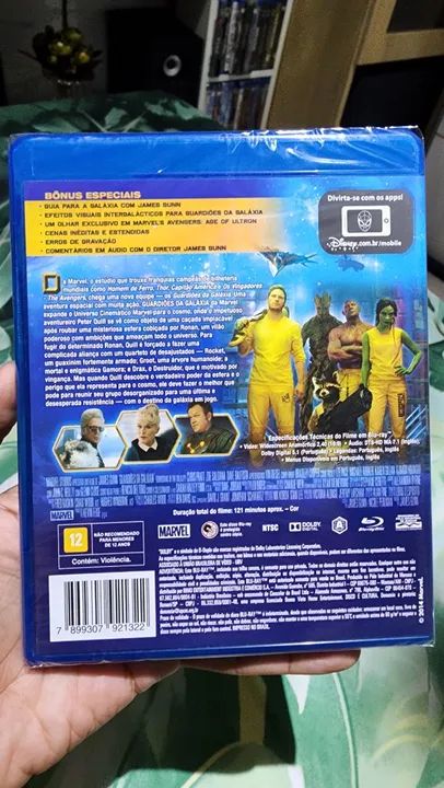 Blu-ray Guardiões Da Galáxia Lacrado  - Foto 2