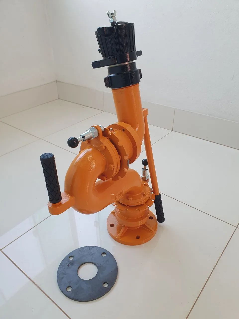 Canhão monitor bombeiro com regulagem e flange - Foto 6