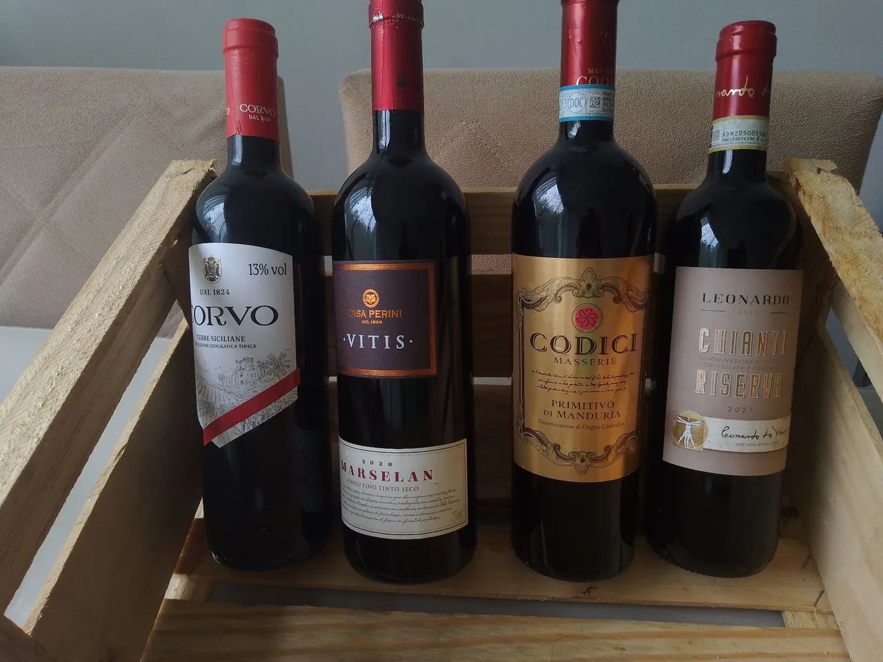 Lote De Vinhos Importados E Nacionais -Brunello, Chianti E Mais