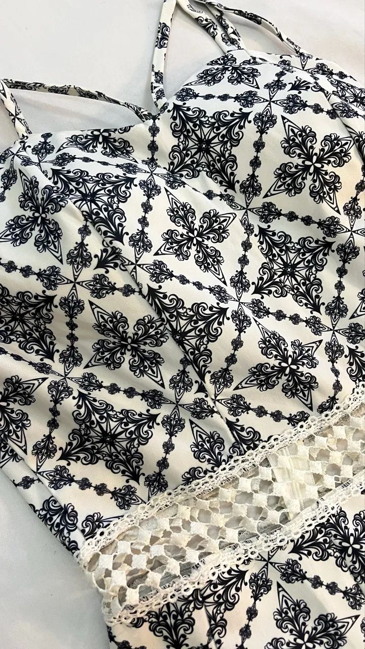 Vestido preto e branco - Foto 2