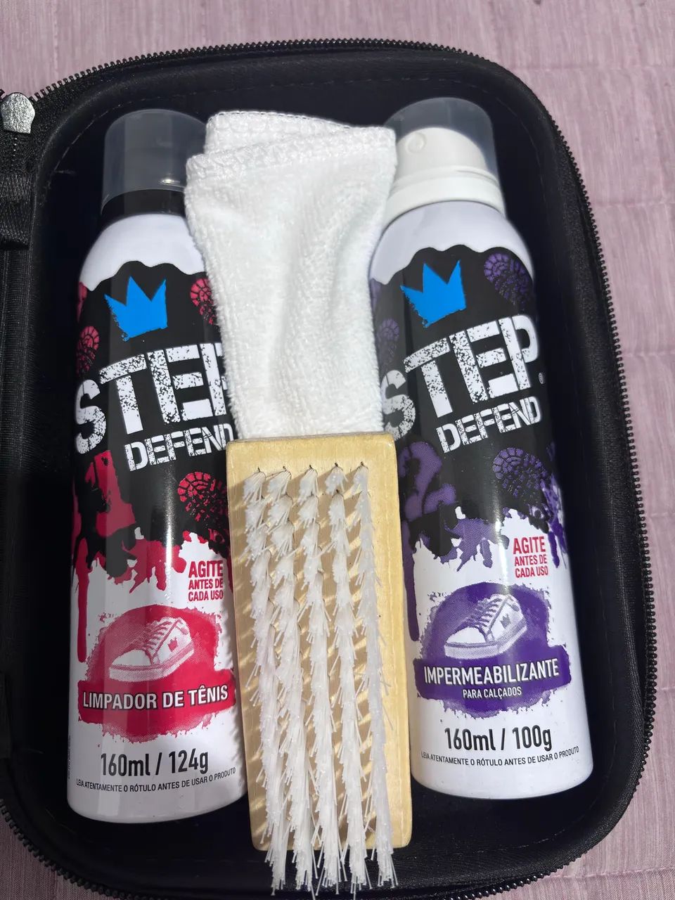 Kit limpeza e impermeabilização para calçado de camurça - Foto 2