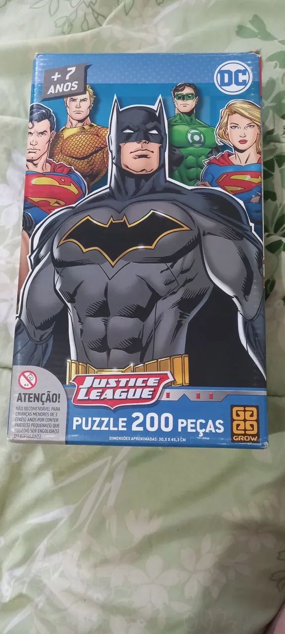 Quebra cabeça Liga da Justiça 