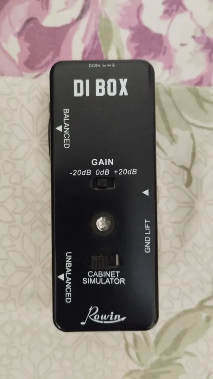 Simulador Gabinete Direct Box Impulse Response usado uma vez para teste