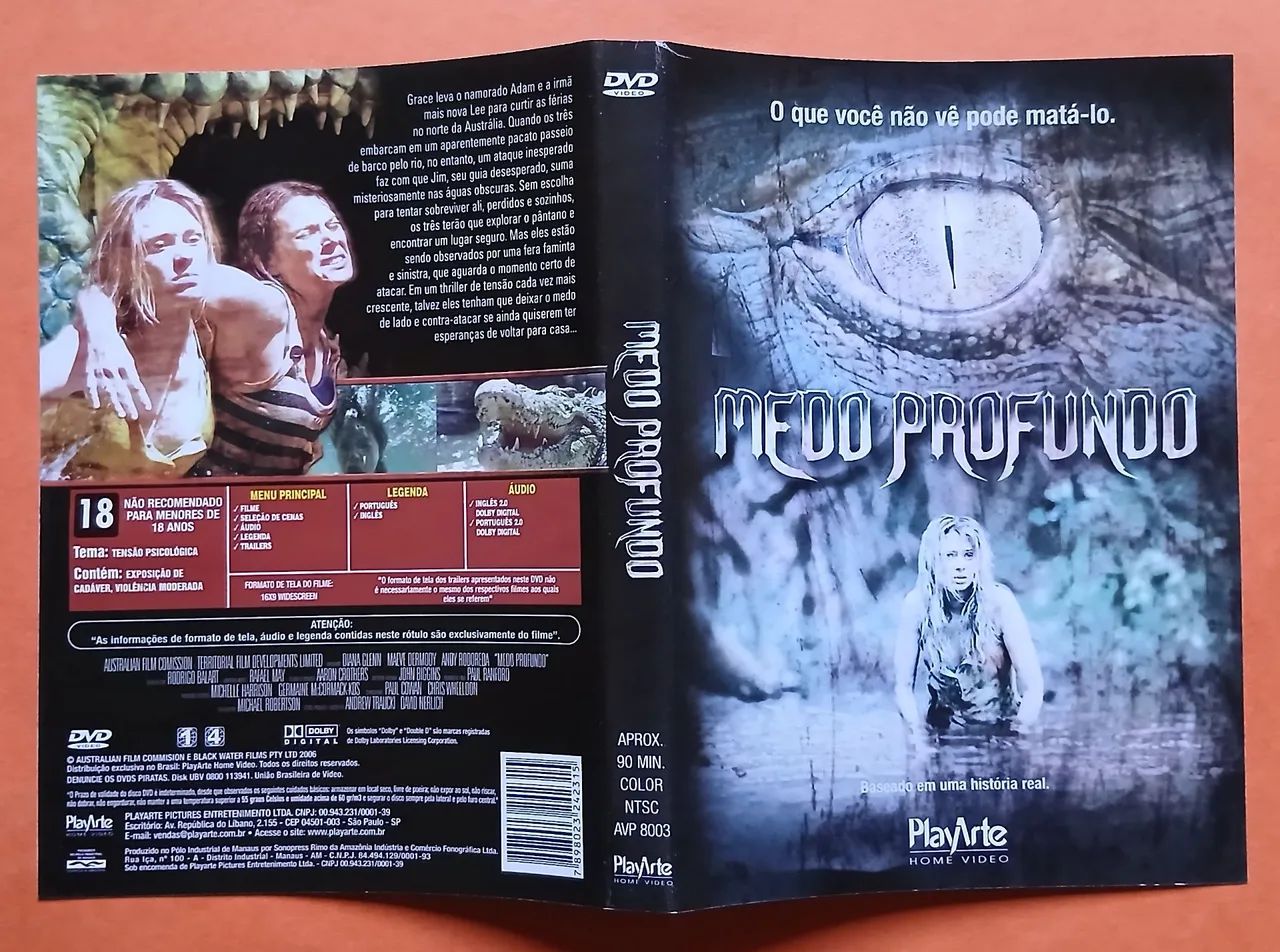Dvd Medo Profundo - Baseado em uma História Real  - Foto 3