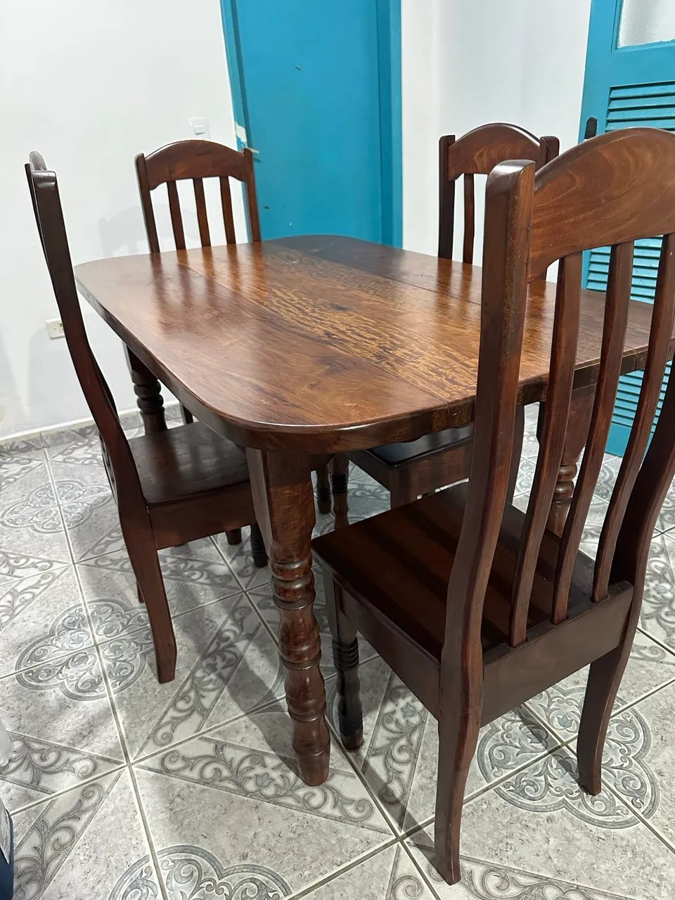 Mesa de madeira maciça em IPÊ  - Foto 5