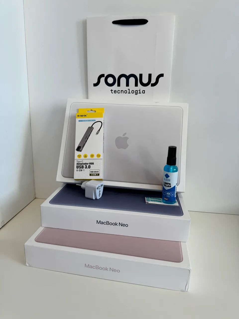 Macbook Neo 8/256Gb - com brindes (Lacrado)