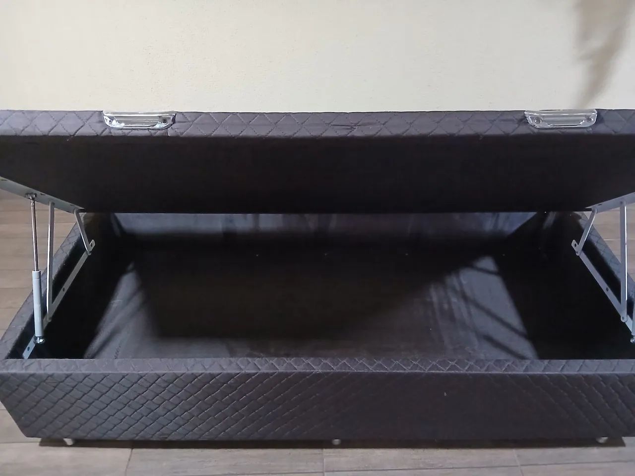 Cama box com baú de solteiro com colchão  - Foto 4