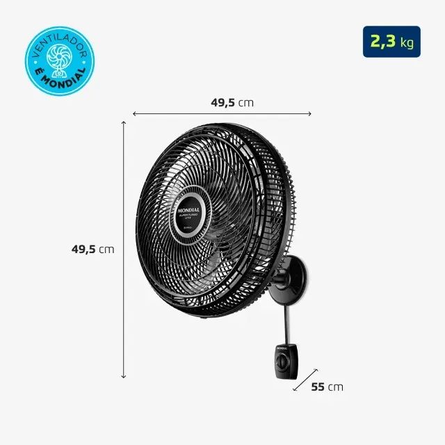 VENTILADOR PAREDE - Foto 3