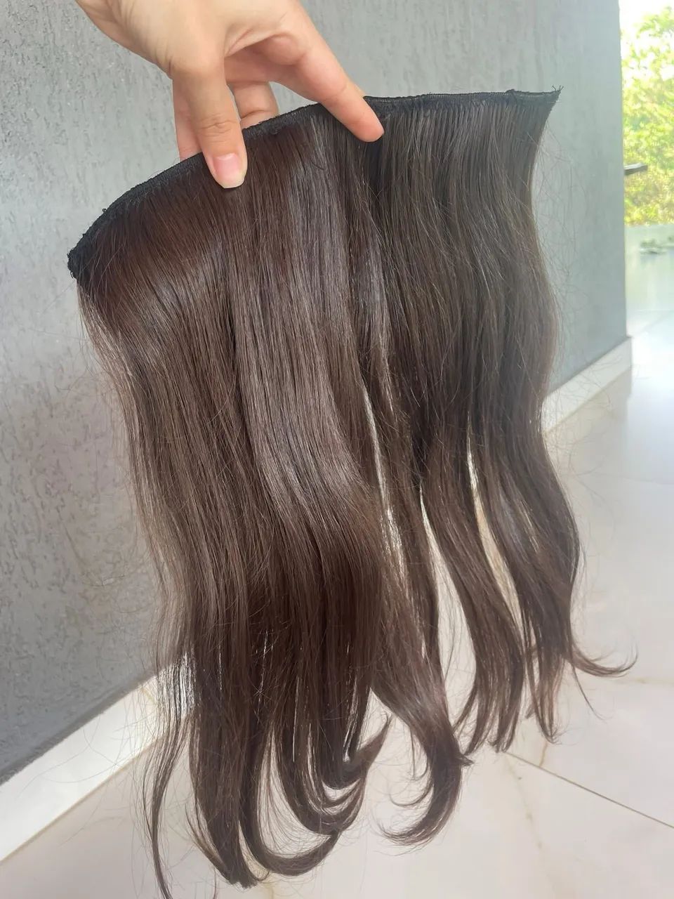 Cabelo humano nunca usado 