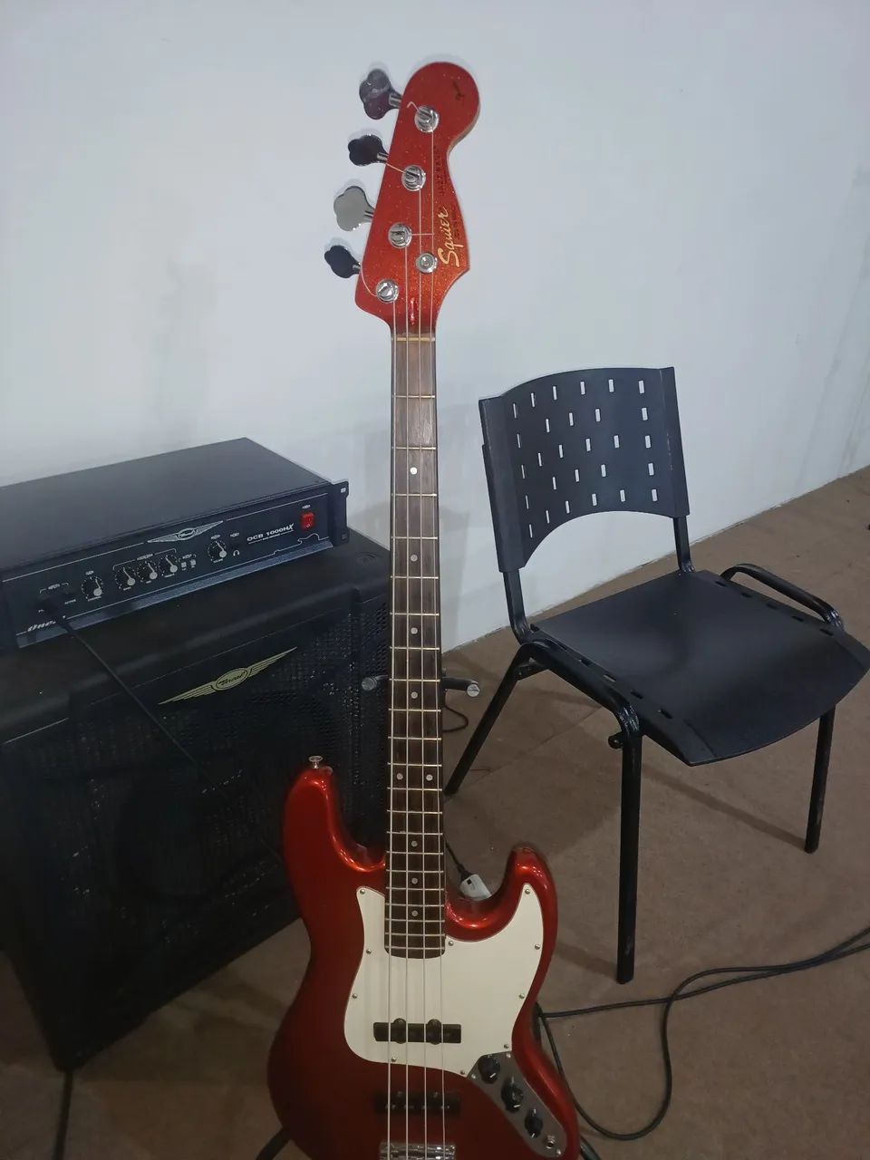 Baixo squier koreano 4 cordas - Foto 2