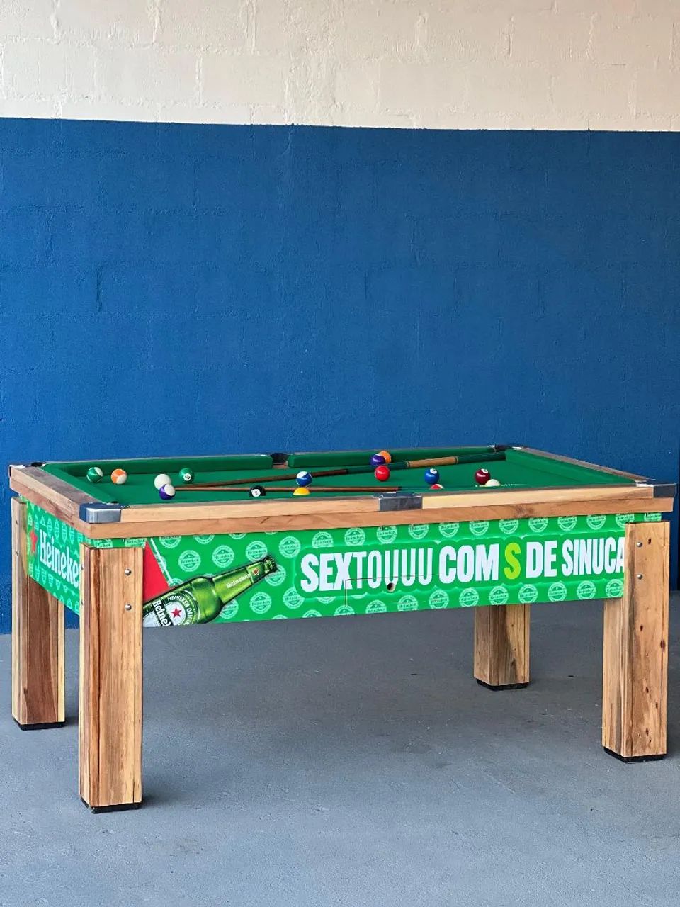 Sinuca de Gaveta residencial personalizada 