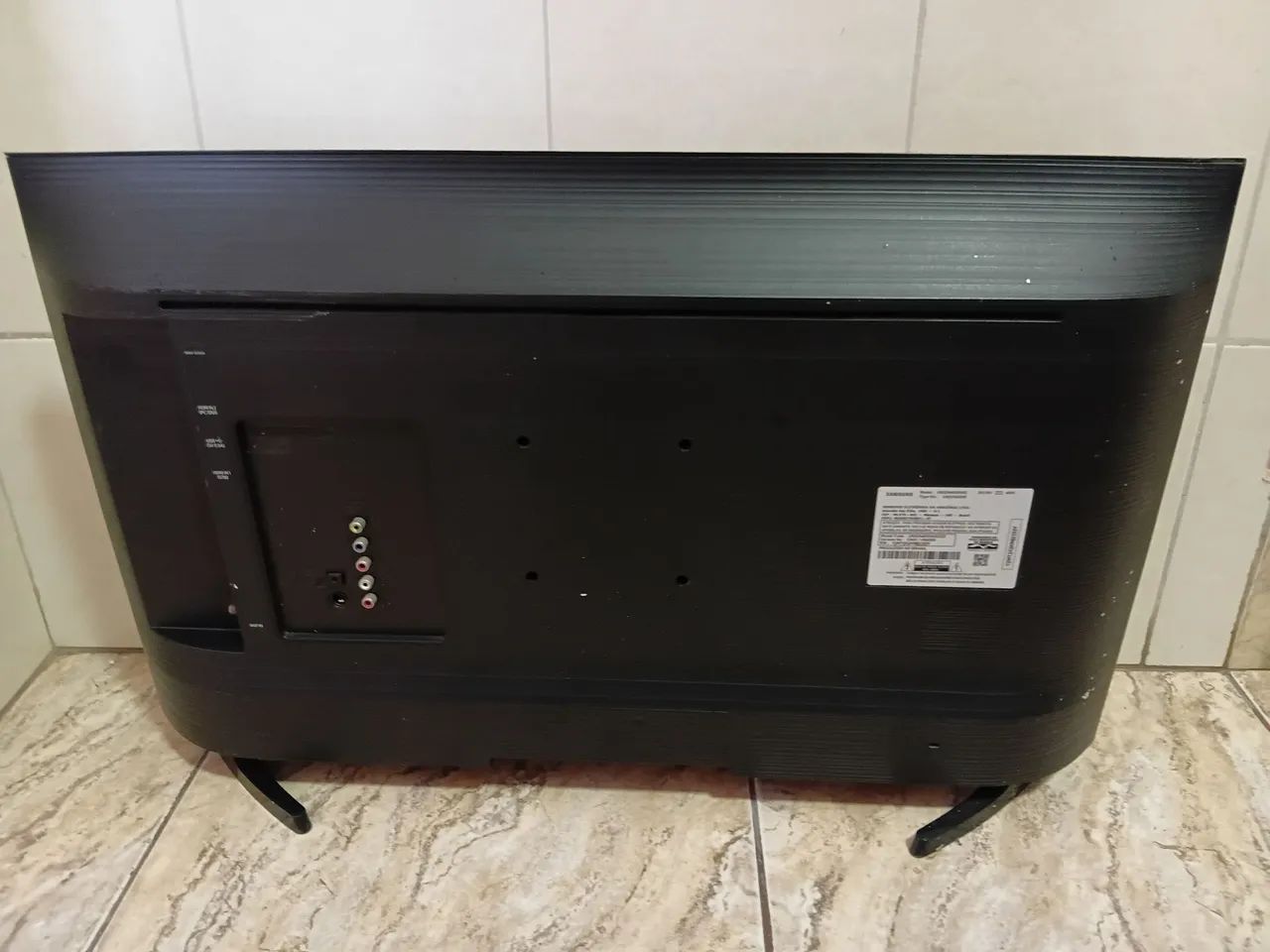 TV Samsung 32 Polegadas UN32N4000AG com tela trincada! Está ligando. - Foto 3
