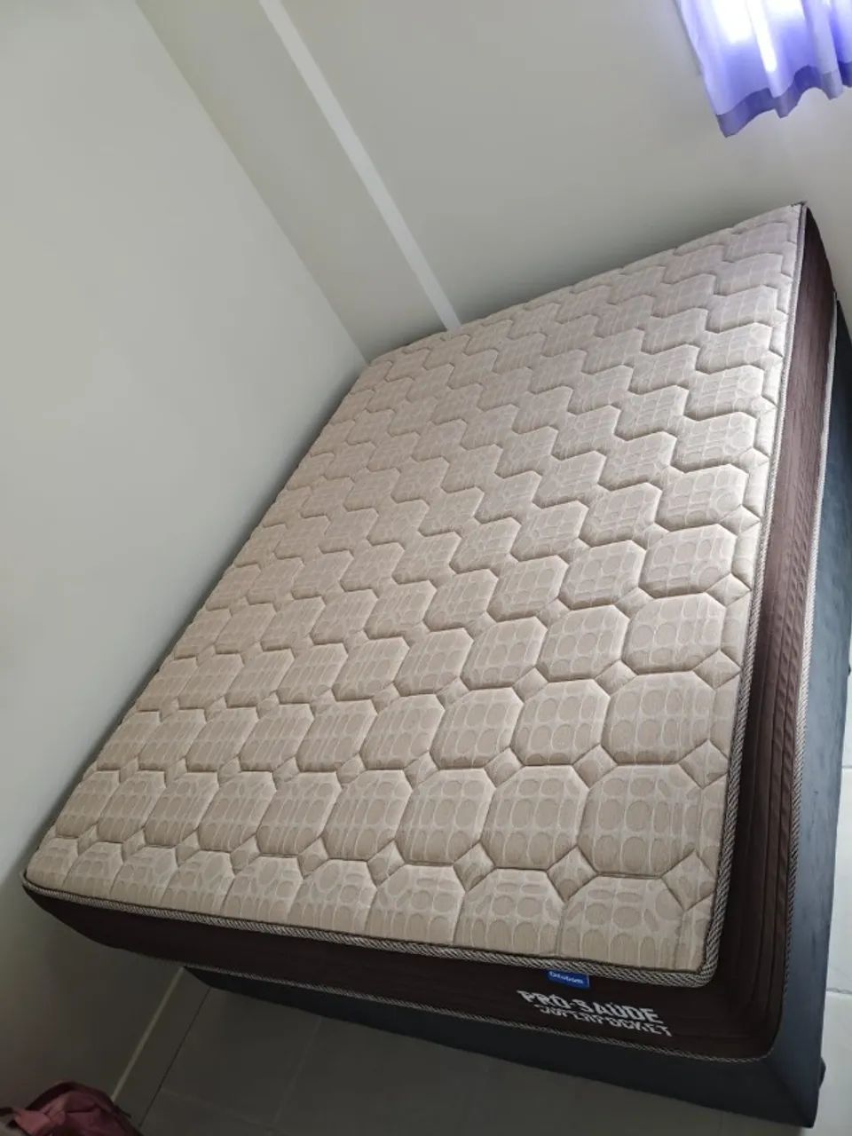 Colchão Pró Saúde Superpocket CASAL + BASE BAÚ - Foto 2