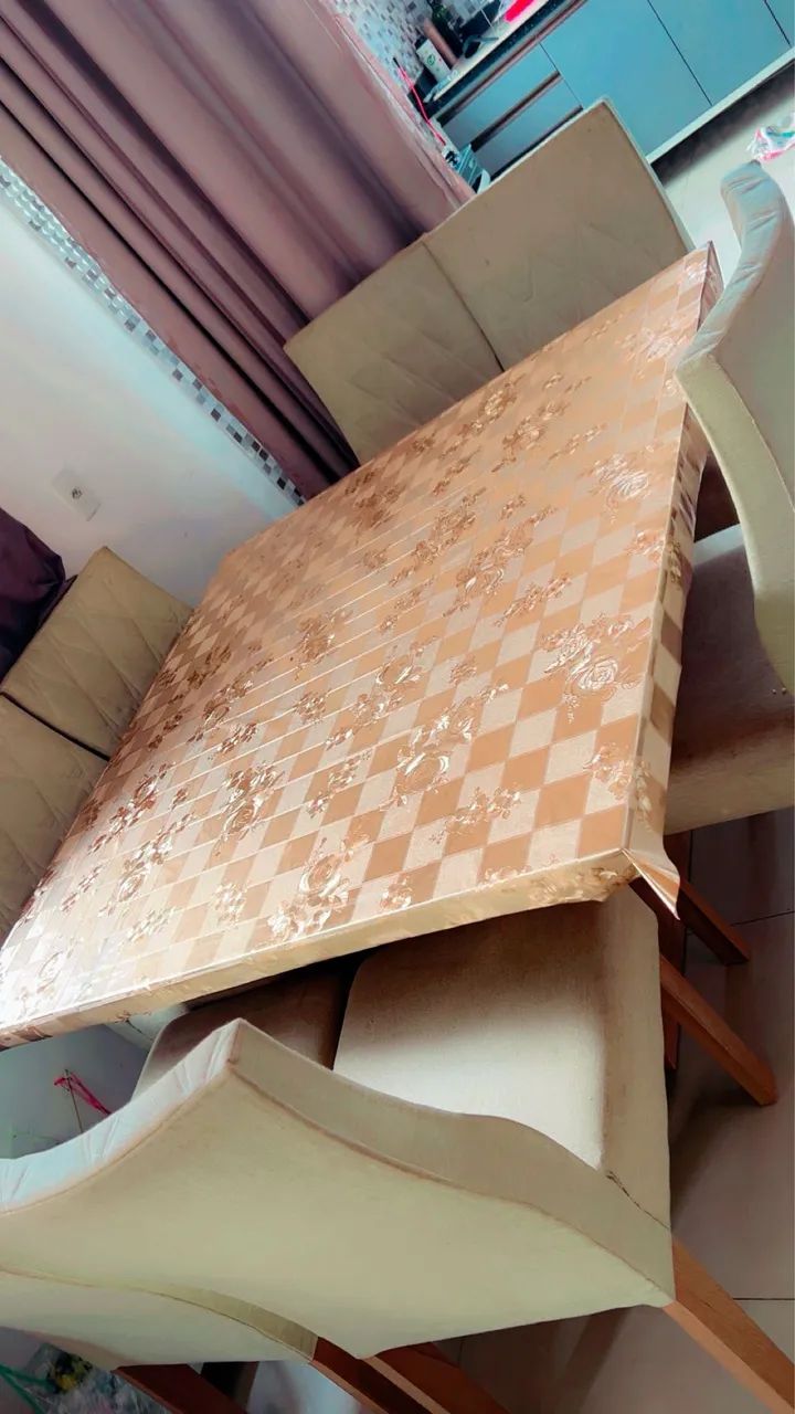 Mesa com 7 cadeiras  - Foto 2