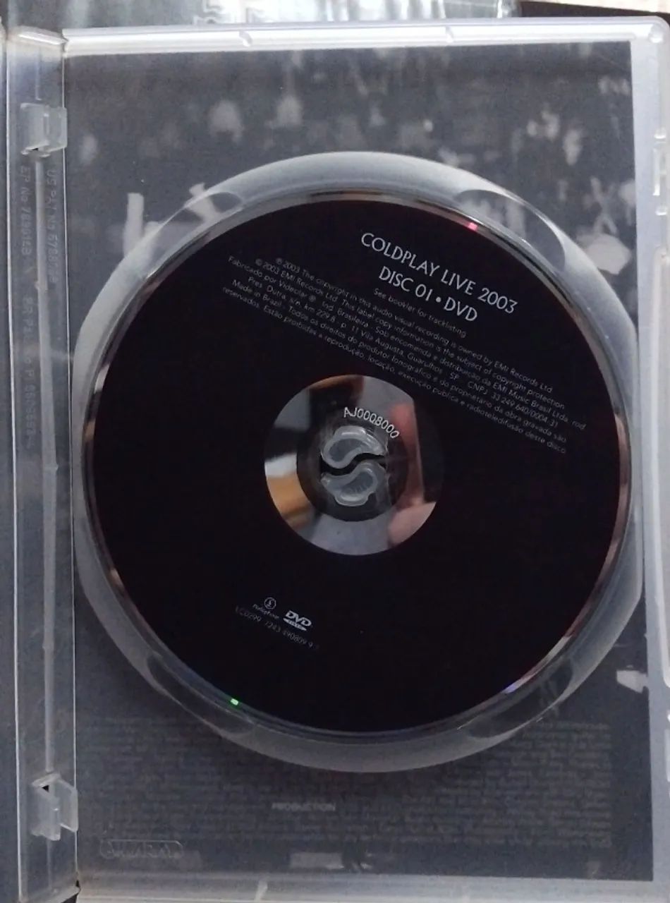 DVD Cold Play - Live 2003 - Foto 2