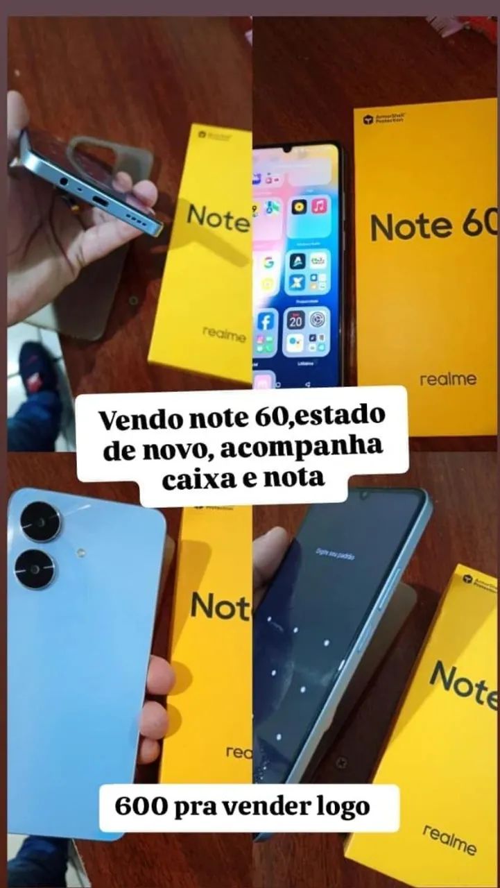 Vendo redimi note 60 ou troco em outro recebendo volta
