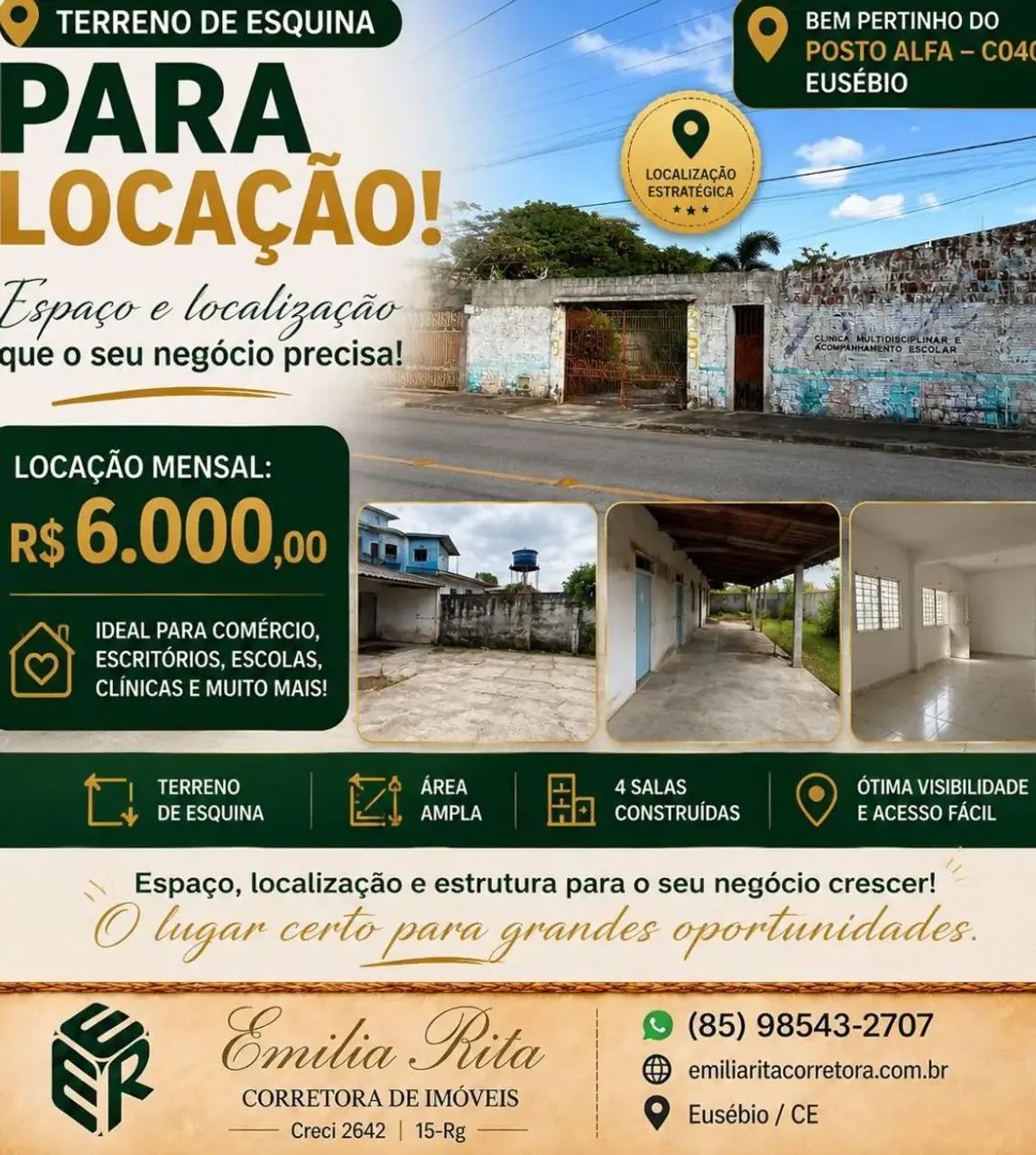Comercial para locação, CENTRO, Eusébio, CE - Foto 4
