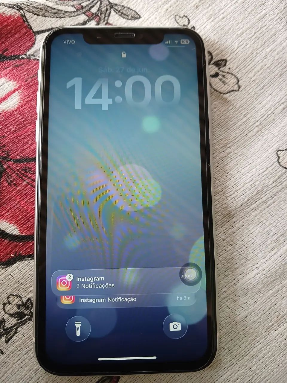 Vende_se iPhone 11 original sem marca de uso contato *51 - Foto 4