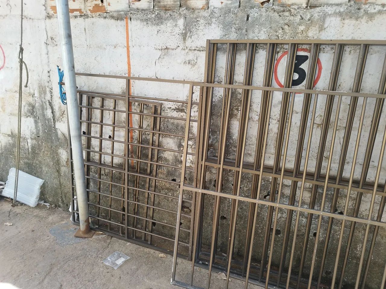8 Grades de alumínio para janelas
