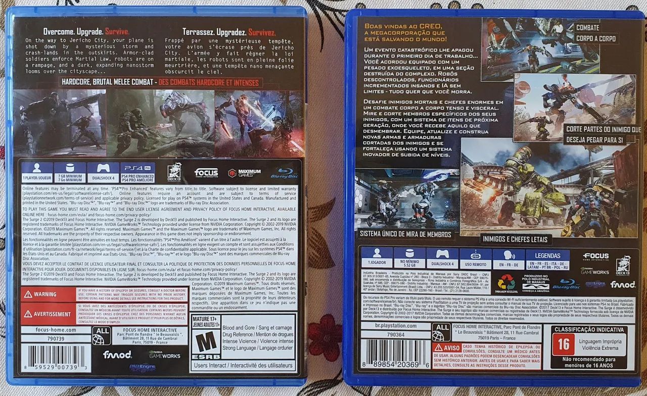 Pack The Surge 1 e 2 (Usado) - PS4 - Foto 2