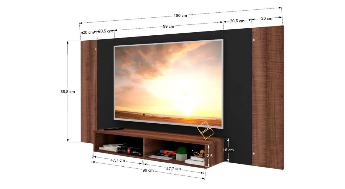 Painel tv 42  - Foto 2