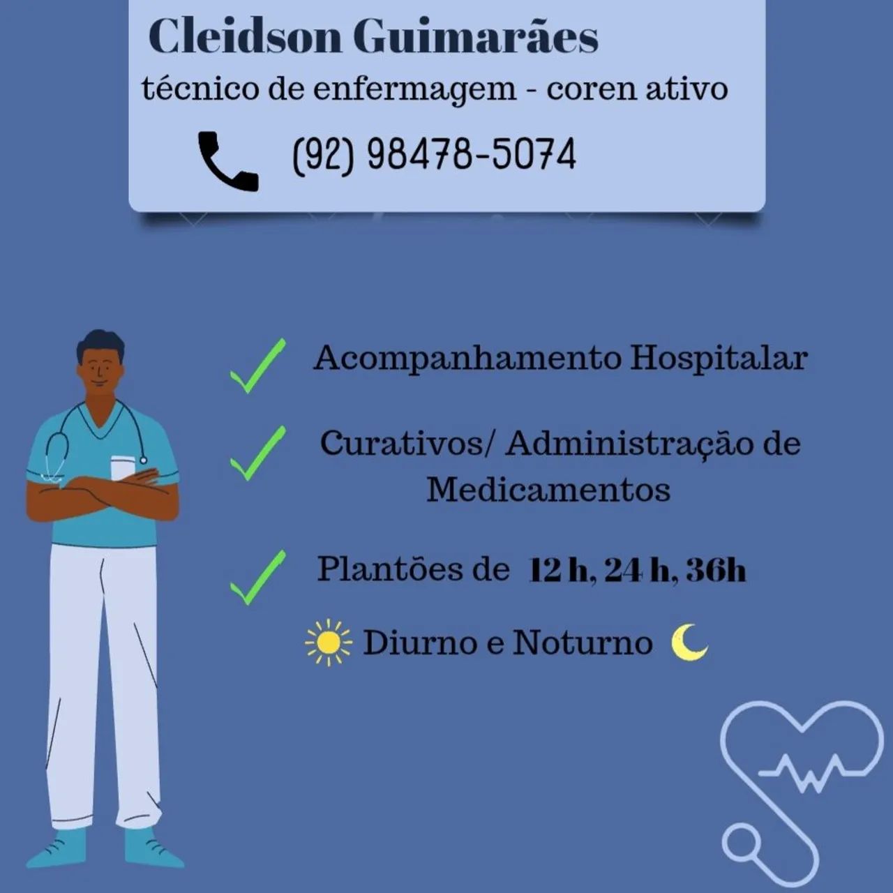 Acompanhante hospitalar 