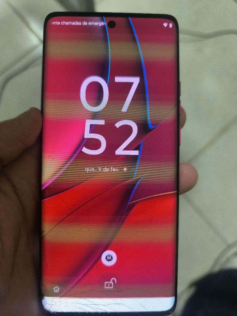 Motorola Edge 40 - com defeito