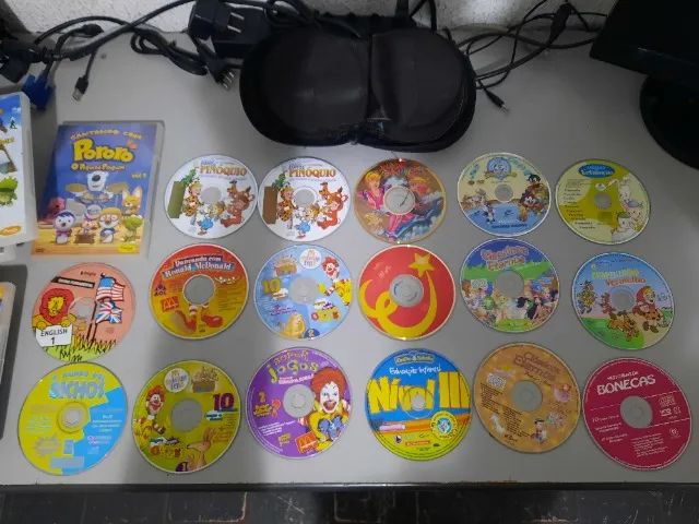 Kits Dvds Pororó & Backyardigans + Estojo com 17 Dvds Infantis - Foto 2