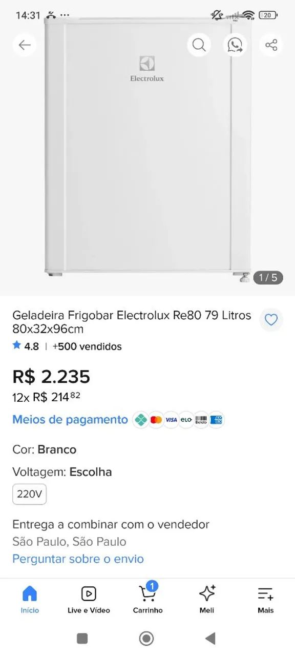 Frigobar 79 Litros  - Foto 5