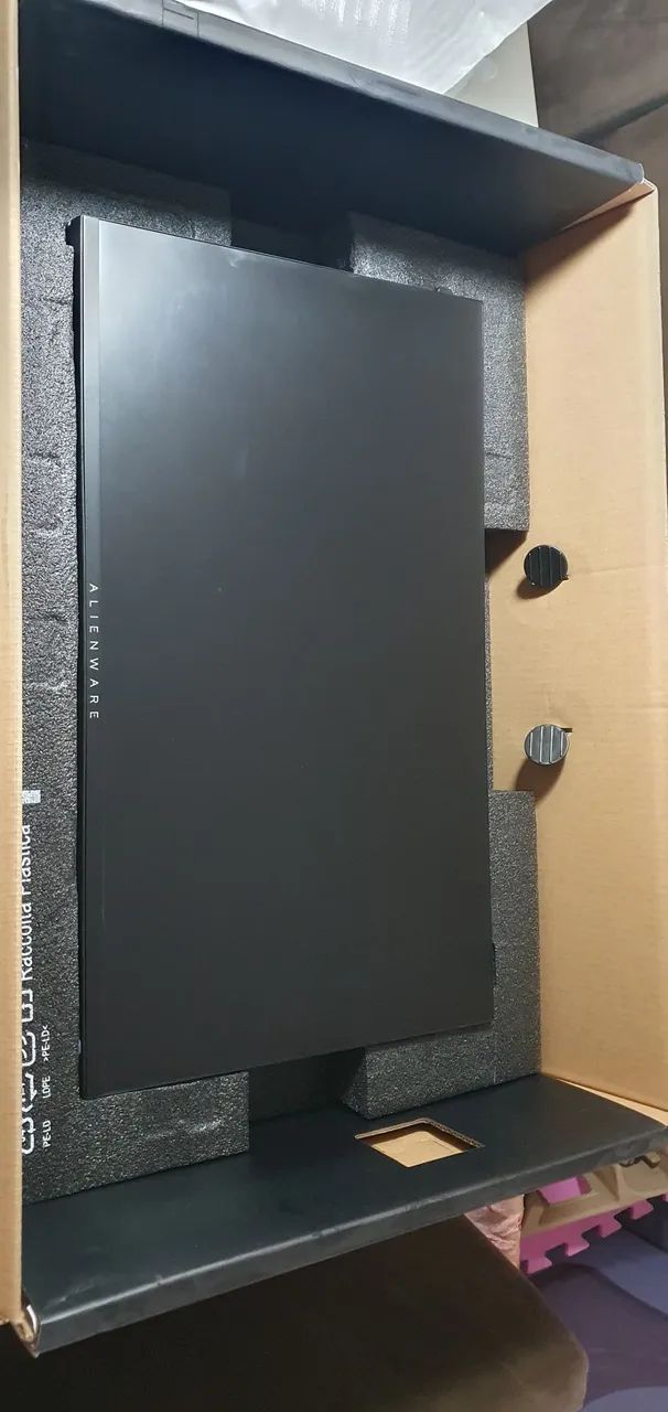  alienware 360hz troco em iphone ou notebook gamer - Foto 2