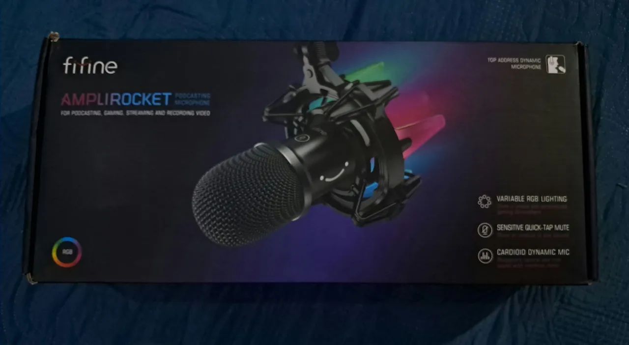 FIFINE AMPLIROCKET MICROFONE 