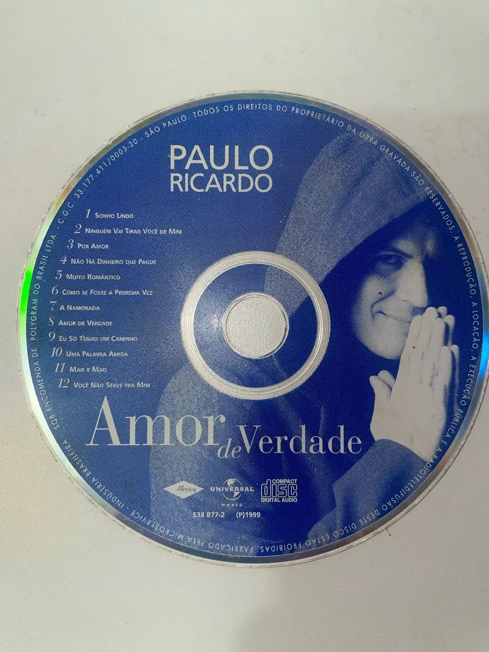 CD Amor de Verdade de Paulo Ricardo - Foto 3