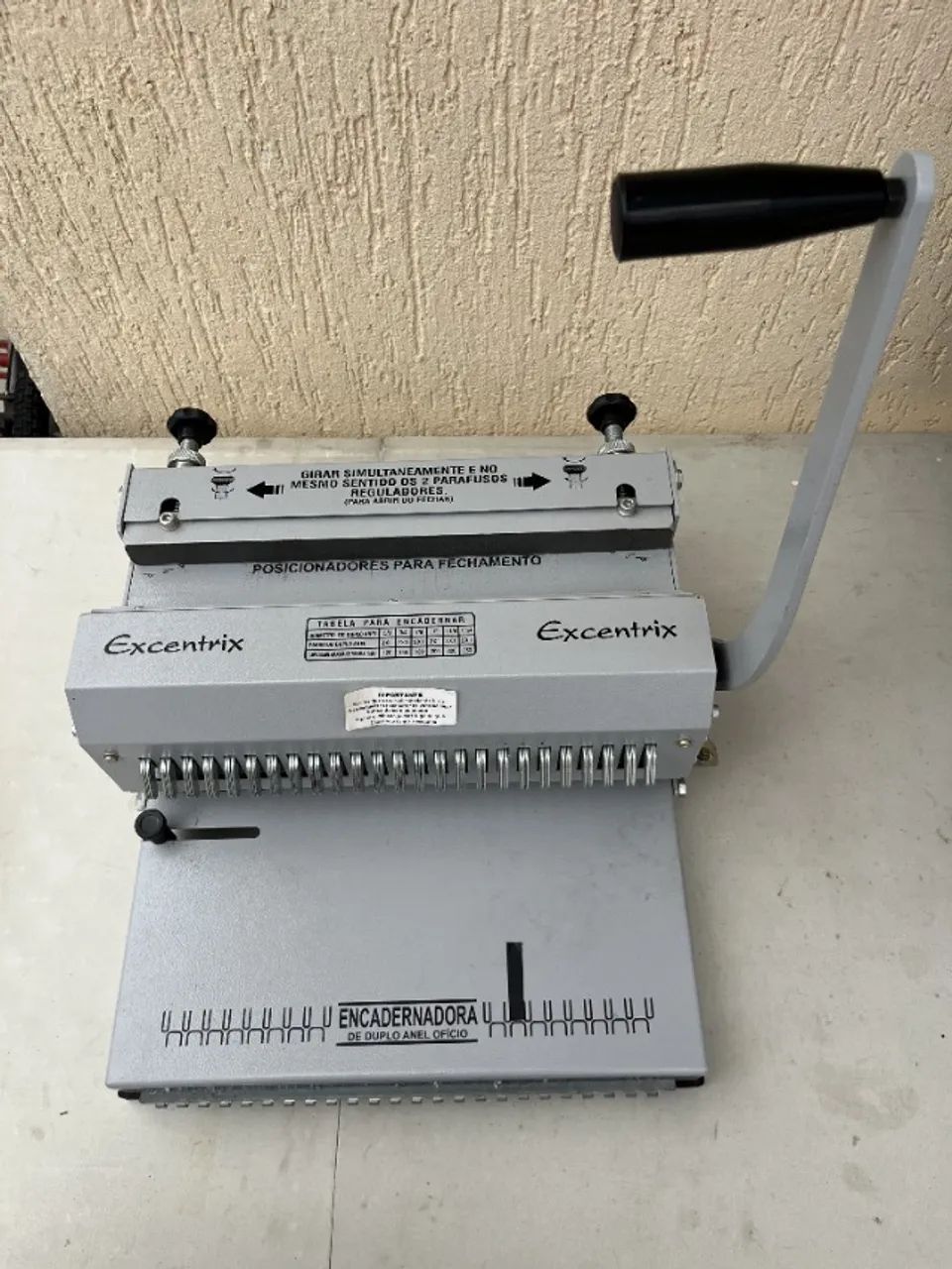 Encadernadora Conjugada Wire-o 2x1 Excentrix