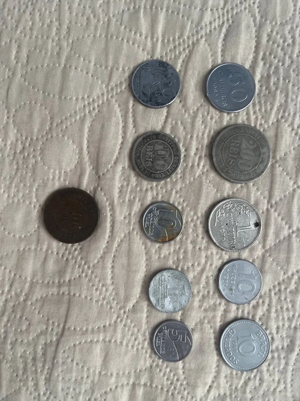 Moedas antigas 