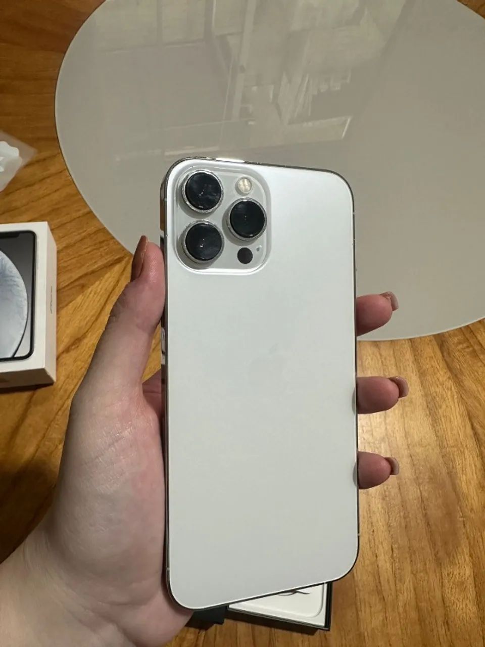 iPhone 13 Pro Max 256GB Branco - Foto 4