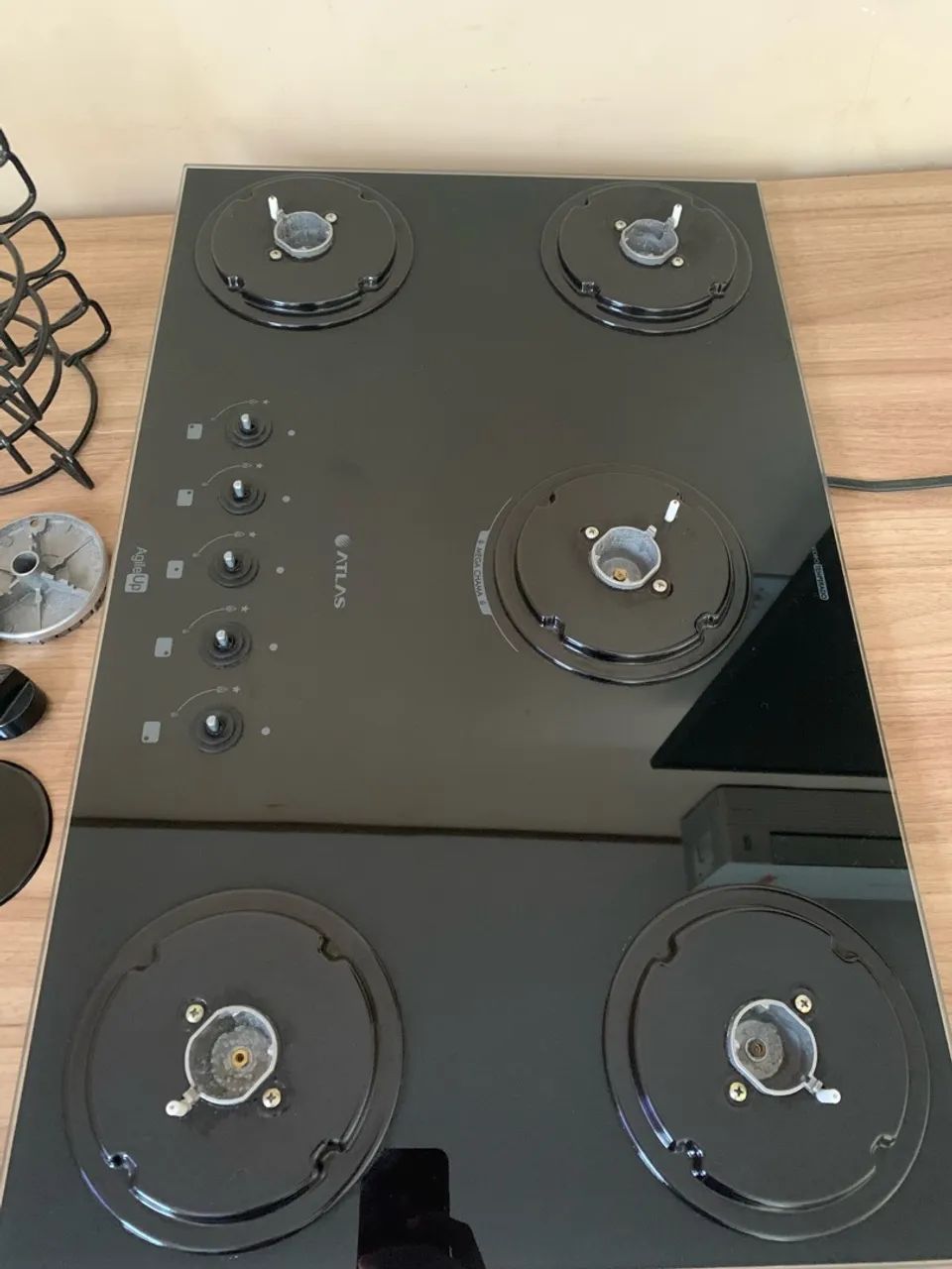 Cooktop Atlas 5 Bocas - Funcionando Perfeitamente - Foto 2