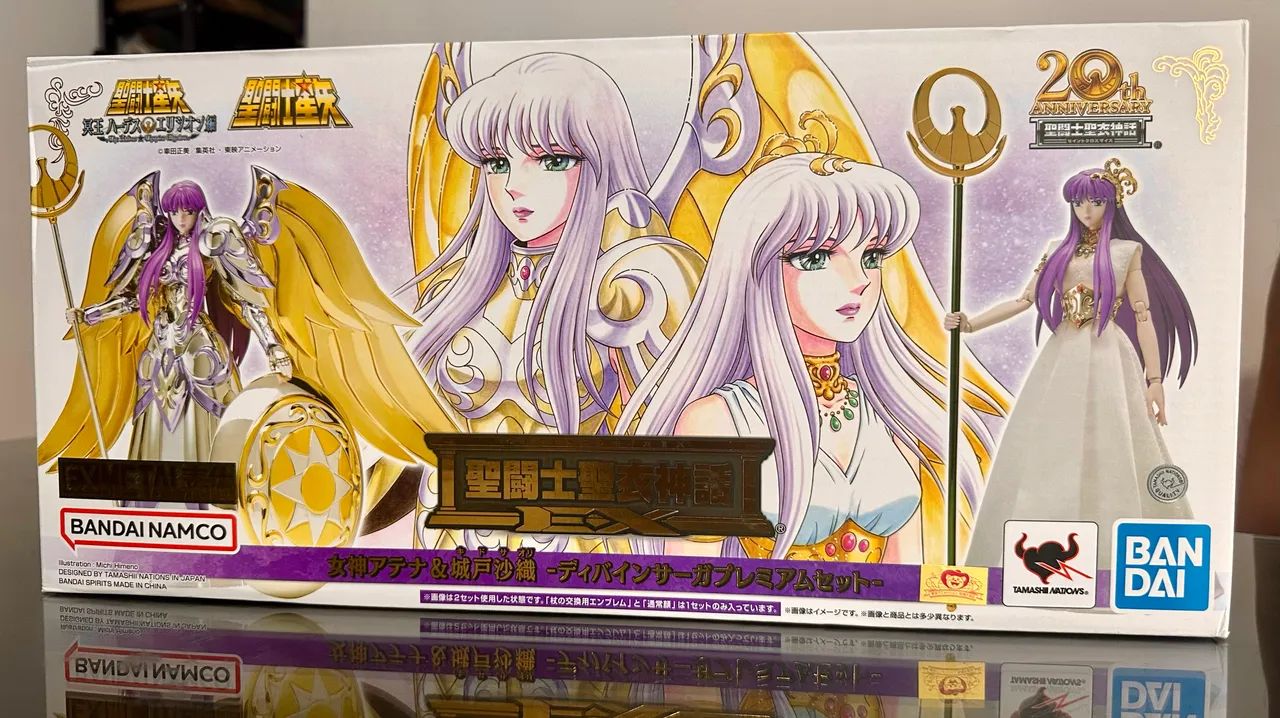 Saint Seiya Myth EX Goddess Athena & Saori Kido Divine Saga