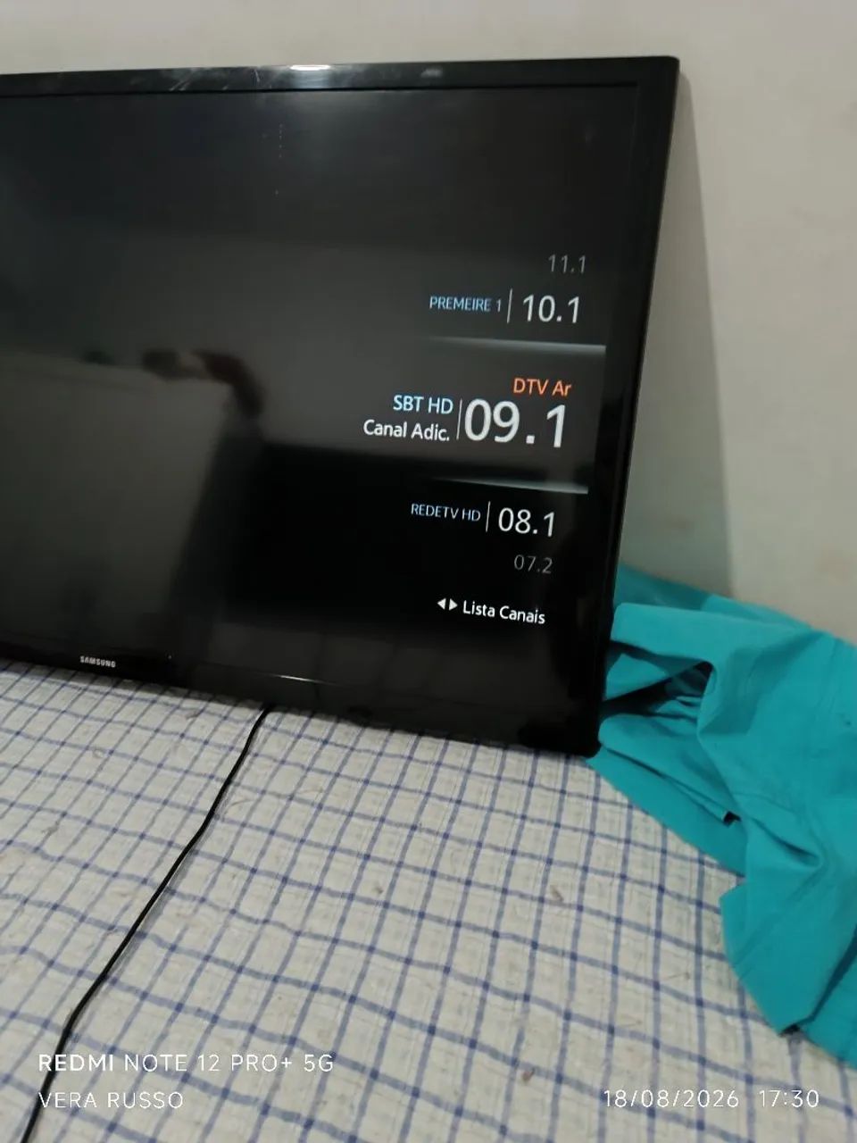 Tv Samsung Smart 32 com controle  - Foto 4