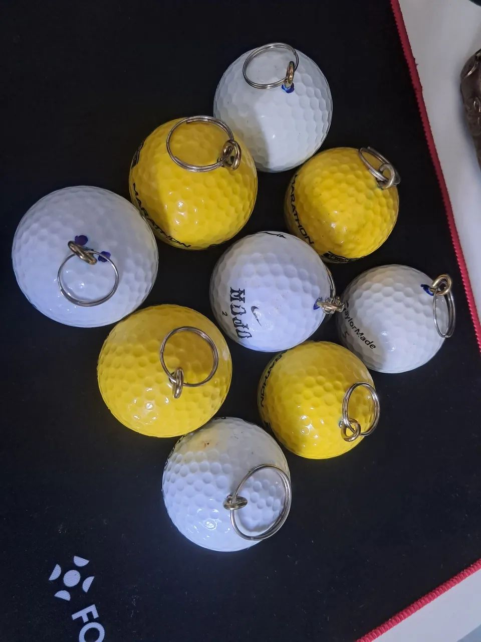 Chaveiros bolinhas de Golfe Profisisonal - Foto 4