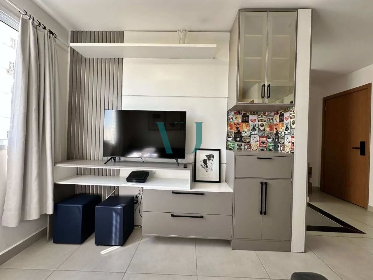 Apartamento para alugar em Campinas todo mobiliado, conta com 2 dormitórios, com lazer com - Foto 3