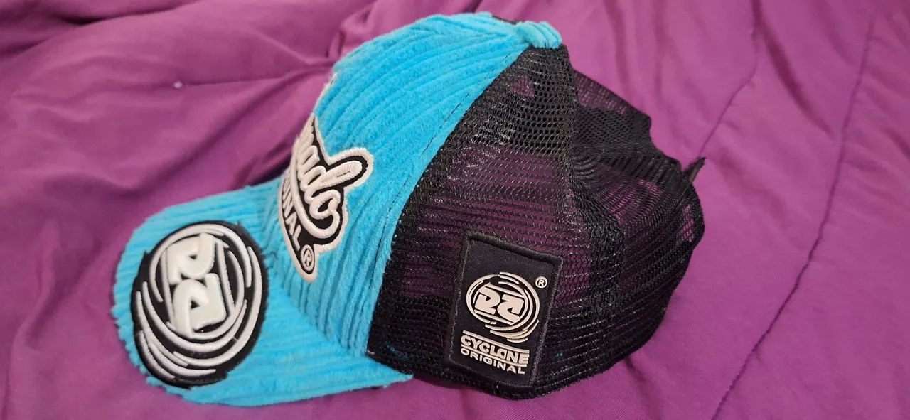 Boné cyclone azul cyclonado mc lan - Foto 2