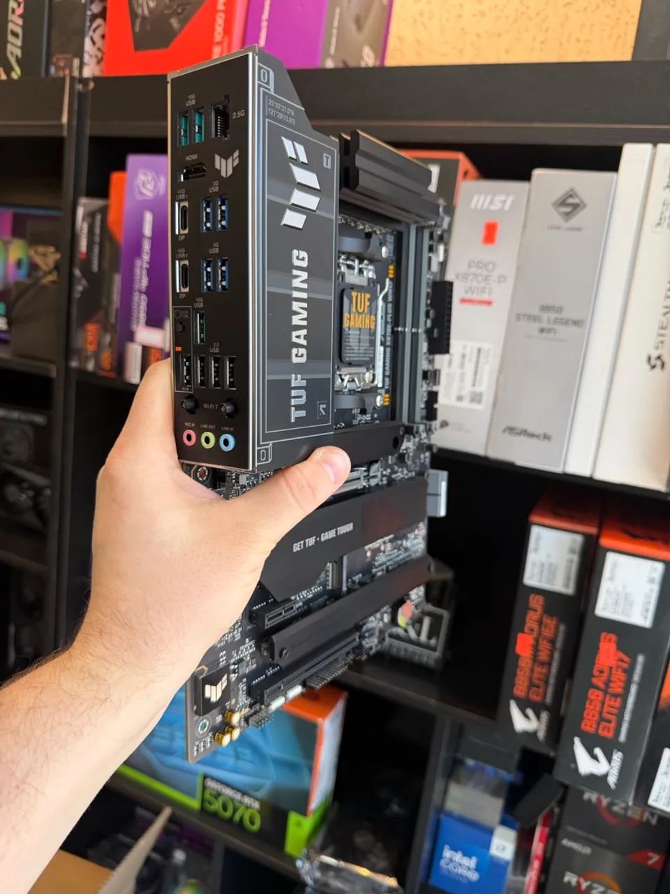 PLACA MAE ASUS X870E-PLUS TUF GAMING WIFI - Foto 5
